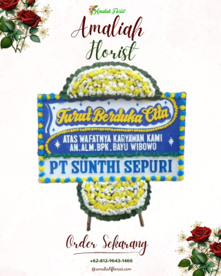 Papan Bunga Duka di Kelumpang Barat